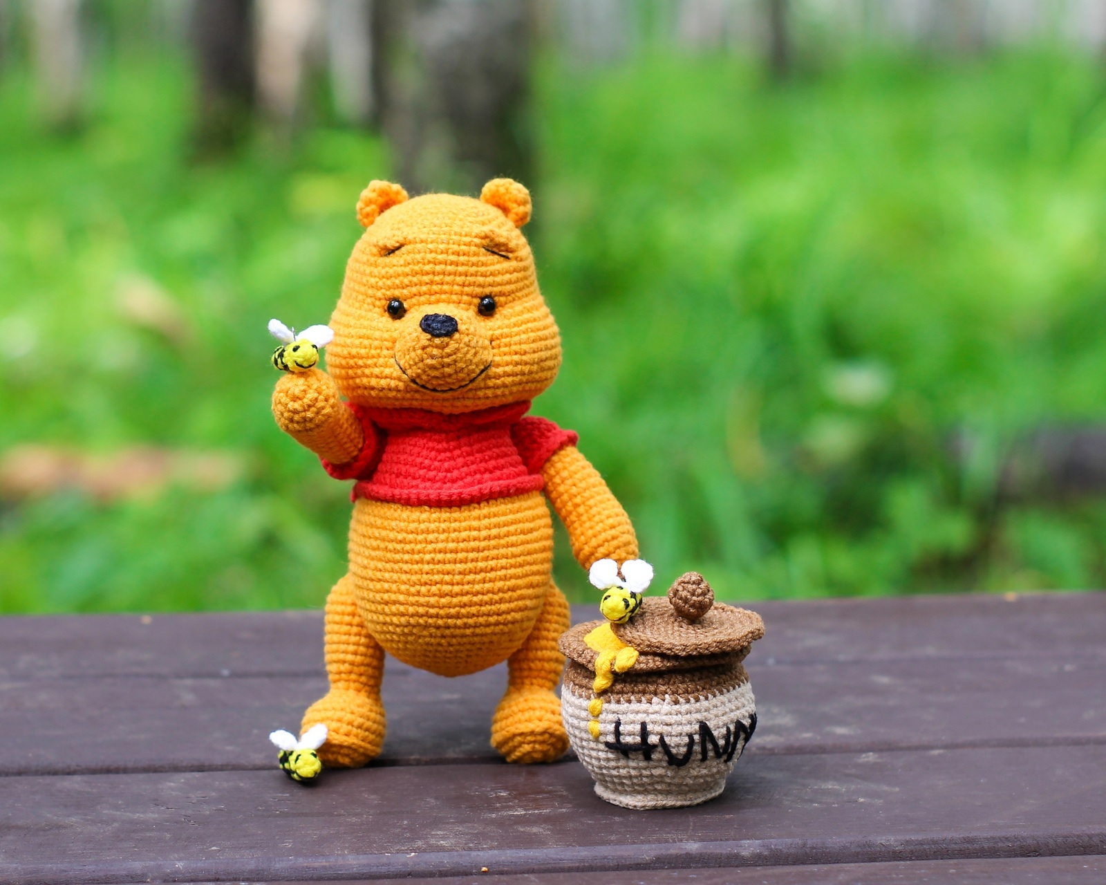 Crochet Pattern Winnie The Pooh PDF ENGLISH Amigurumi DailyDoll Shop Crochet Pattern Winnie The Pooh PDF ENGLISH Amigurumi DailyDoll Shop
