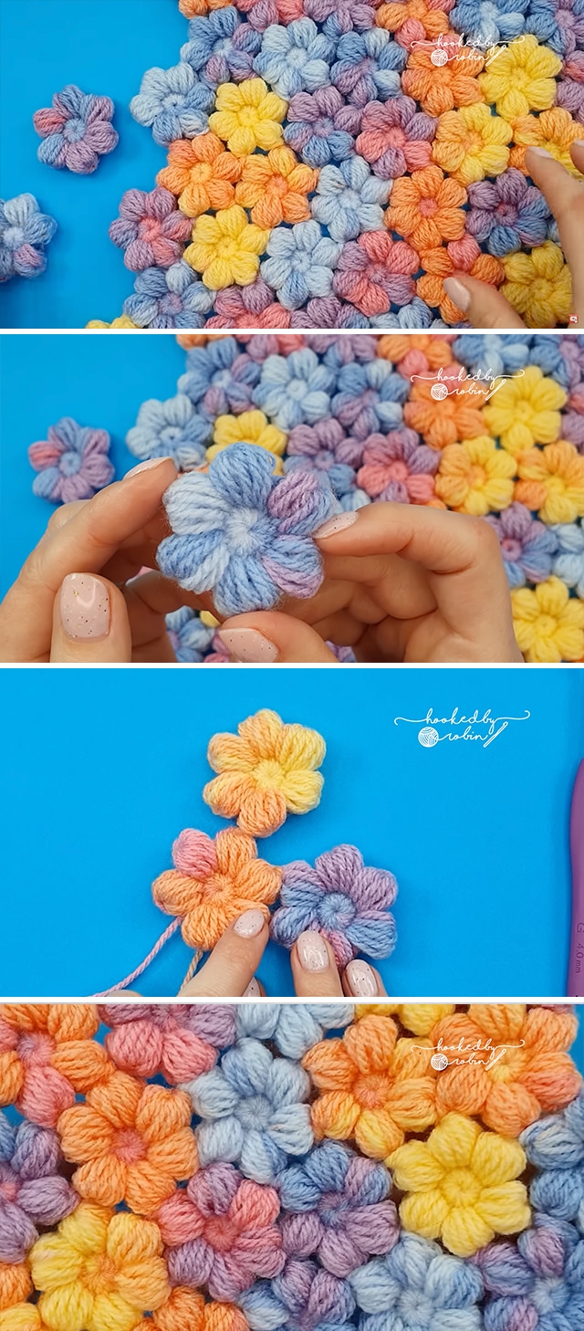 Crochet Puff Little Flowers A Guide Of Cute Crafting CrochetBeja Crochet Puff Little Flowers A Guide Of Cute Crafting CrochetBeja