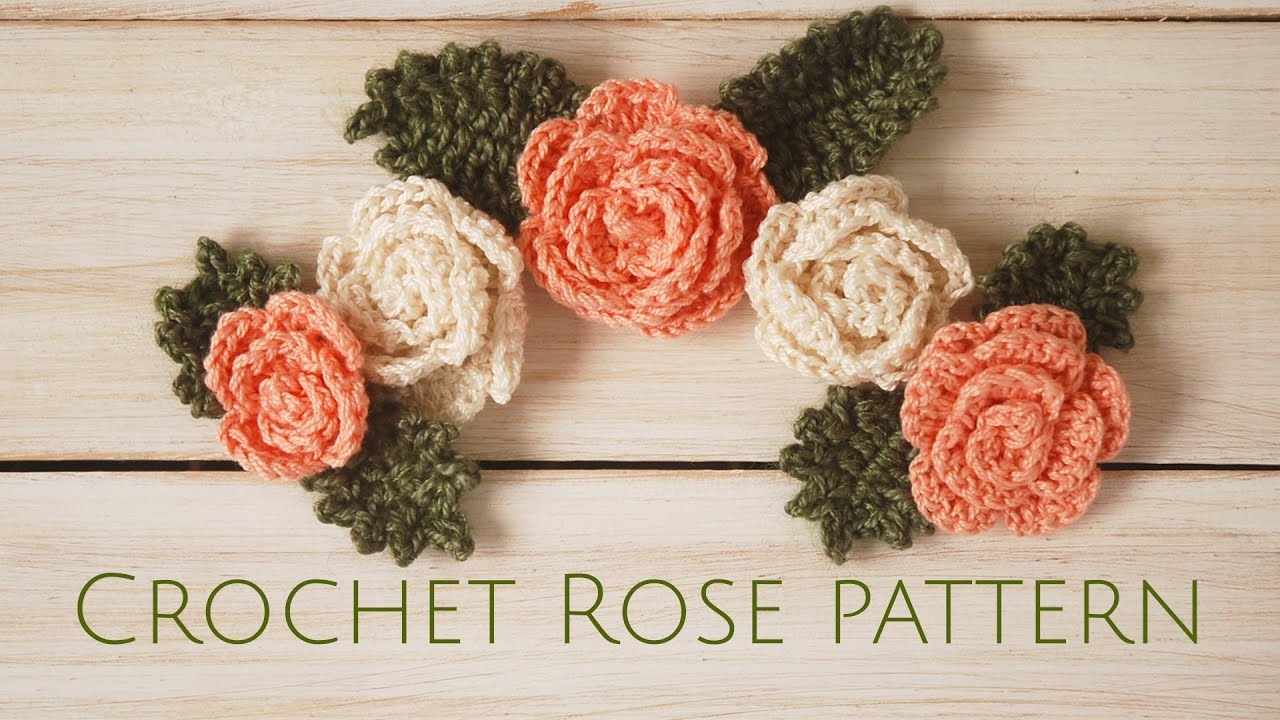 free crochet rose pattern free crochet rose pattern