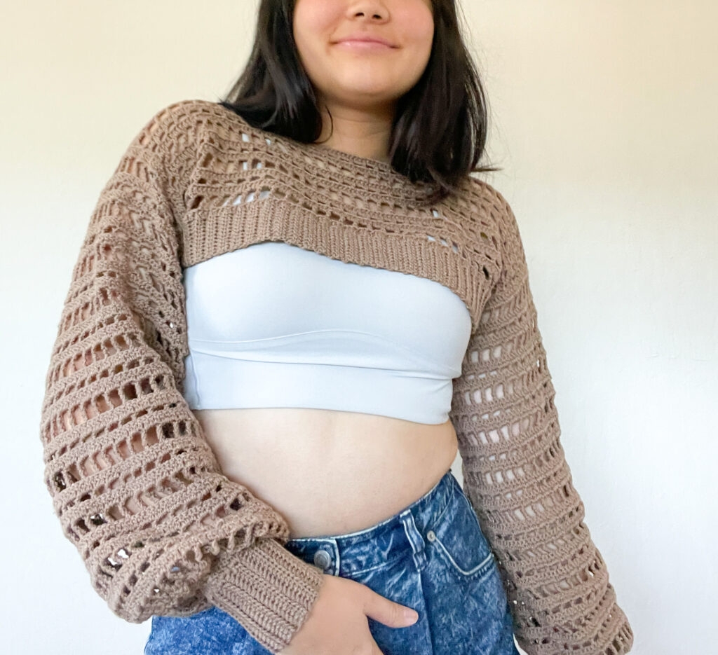 Crochet Summer Bolero Shrug Yarnalina Crochet Summer Bolero Shrug Yarnalina