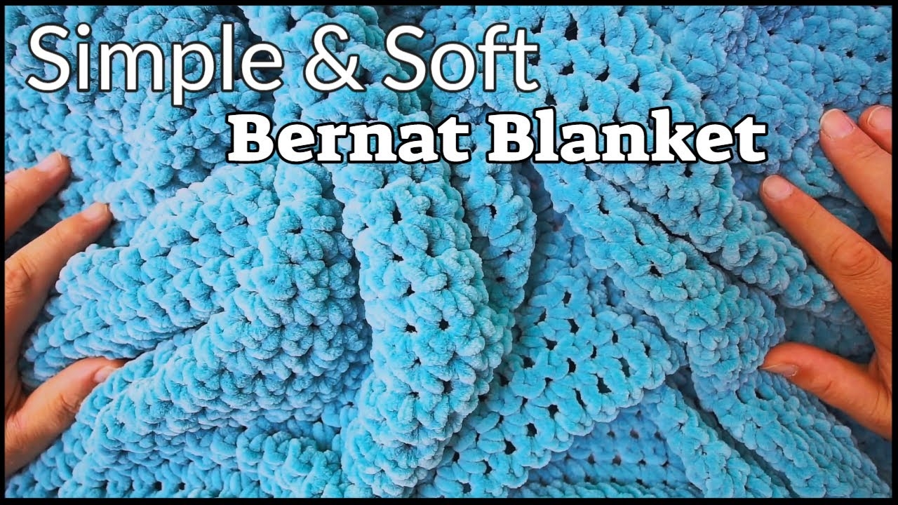 Crochet This SUPER EASY Bernat Blanket YouTube Crochet This SUPER EASY Bernat Blanket YouTube