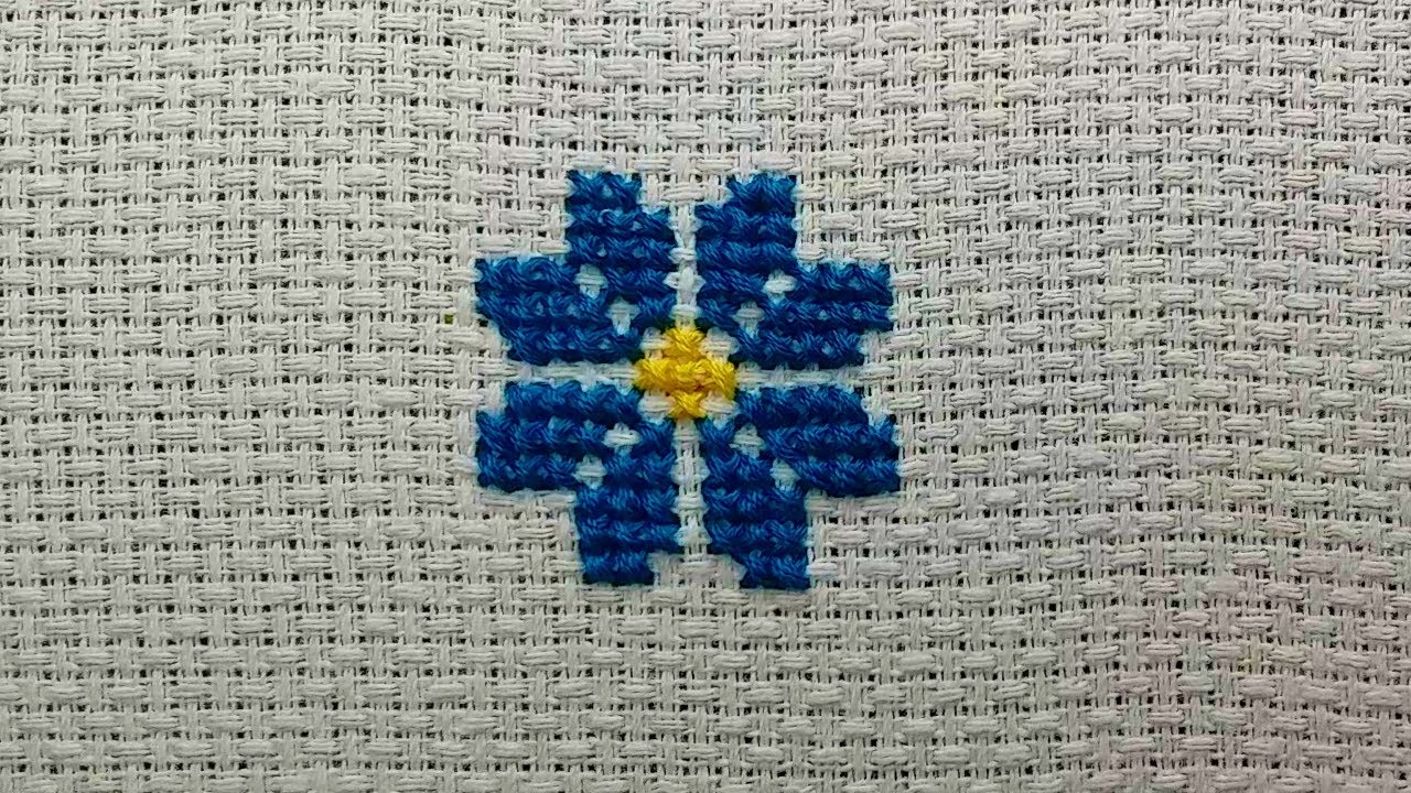 Cross Stitch Embroidery Easy Cross Stitch Flower Design For Beginners Knit Stitch YouTube Cross Stitch Embroidery Easy Cross Stitch Flower Design For Beginners Knit Stitch YouTube