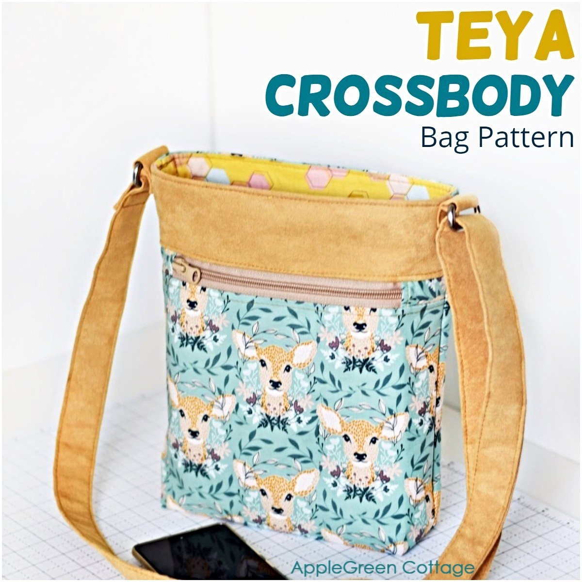 cross over bag pattern cross over bag pattern