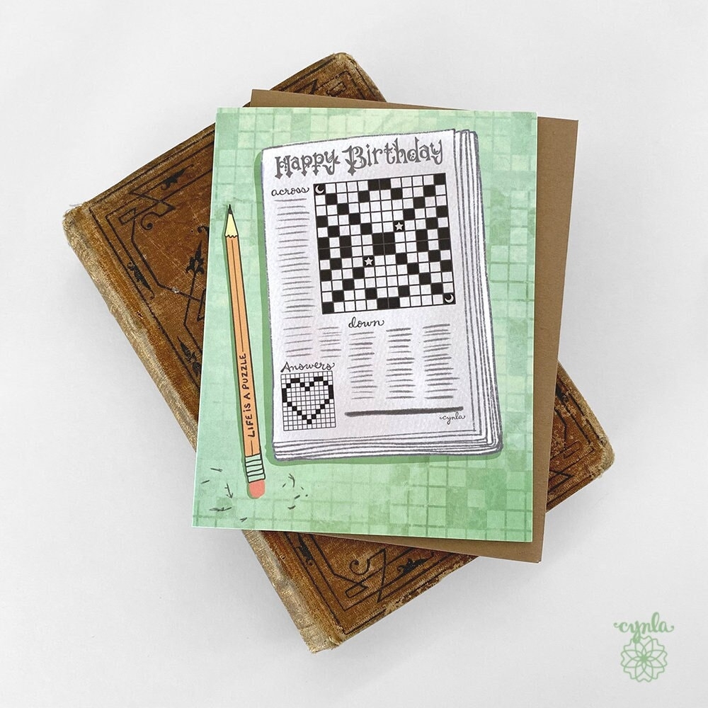 gifts for crossword lovers