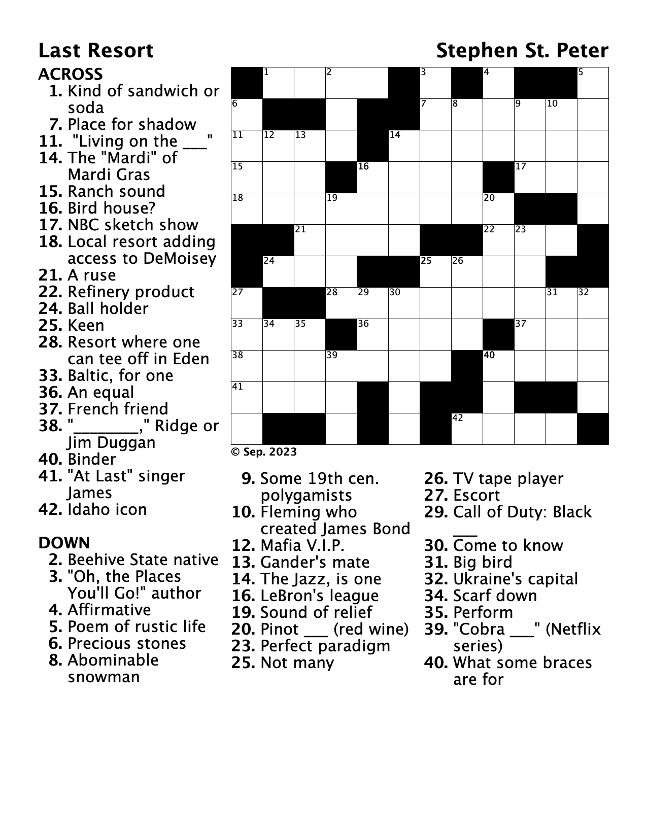 free printable crossword puzzle free printable crossword puzzle