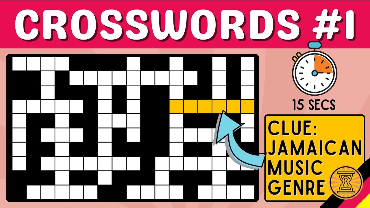Crossword Puzzles 1 YouTube Crossword Puzzles 1 YouTube