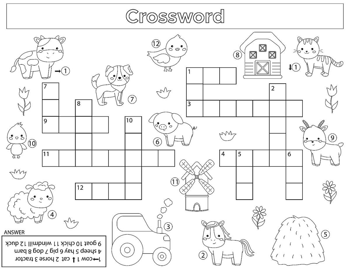 Crossword Puzzles For Kids Fun Free Printable Crossword Puzzle Coloring Page Activities For Children Printables 30Seconds Mom Crossword Puzzles For Kids Fun Free Printable Crossword Puzzle Coloring Page Activities For Children Printables 30Seconds Mom