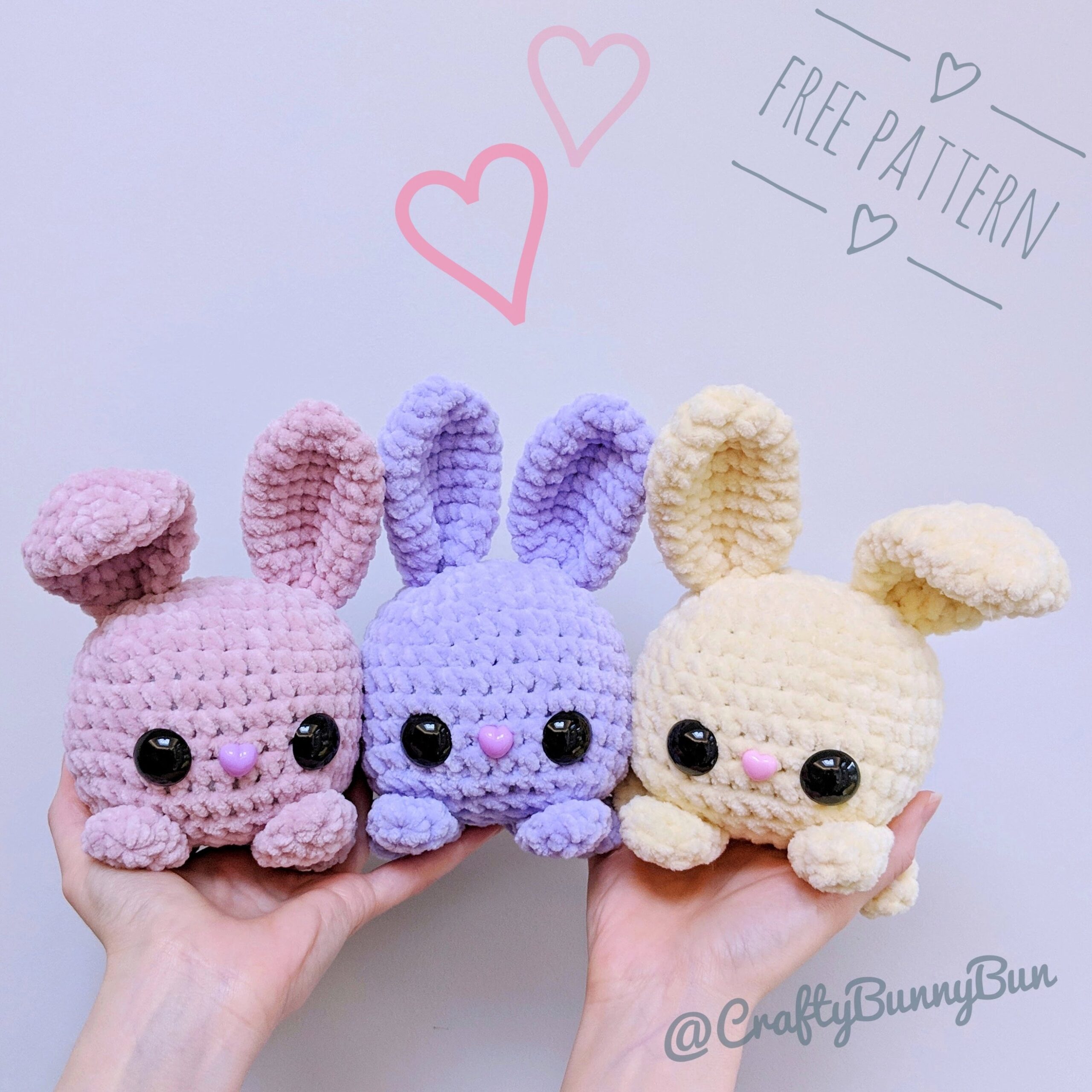 Cube Bunny Rabbit Amigurumi Pattern Cube Bunny Rabbit Amigurumi Pattern