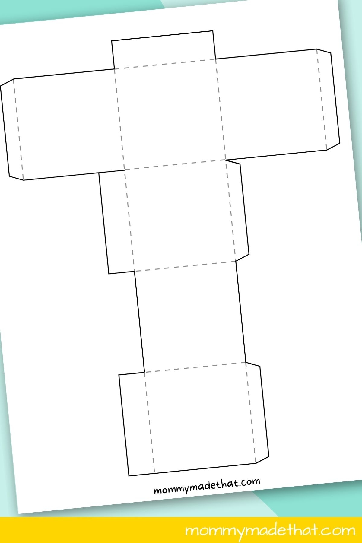 Cube Template Free Printables Cube Template Free Printables