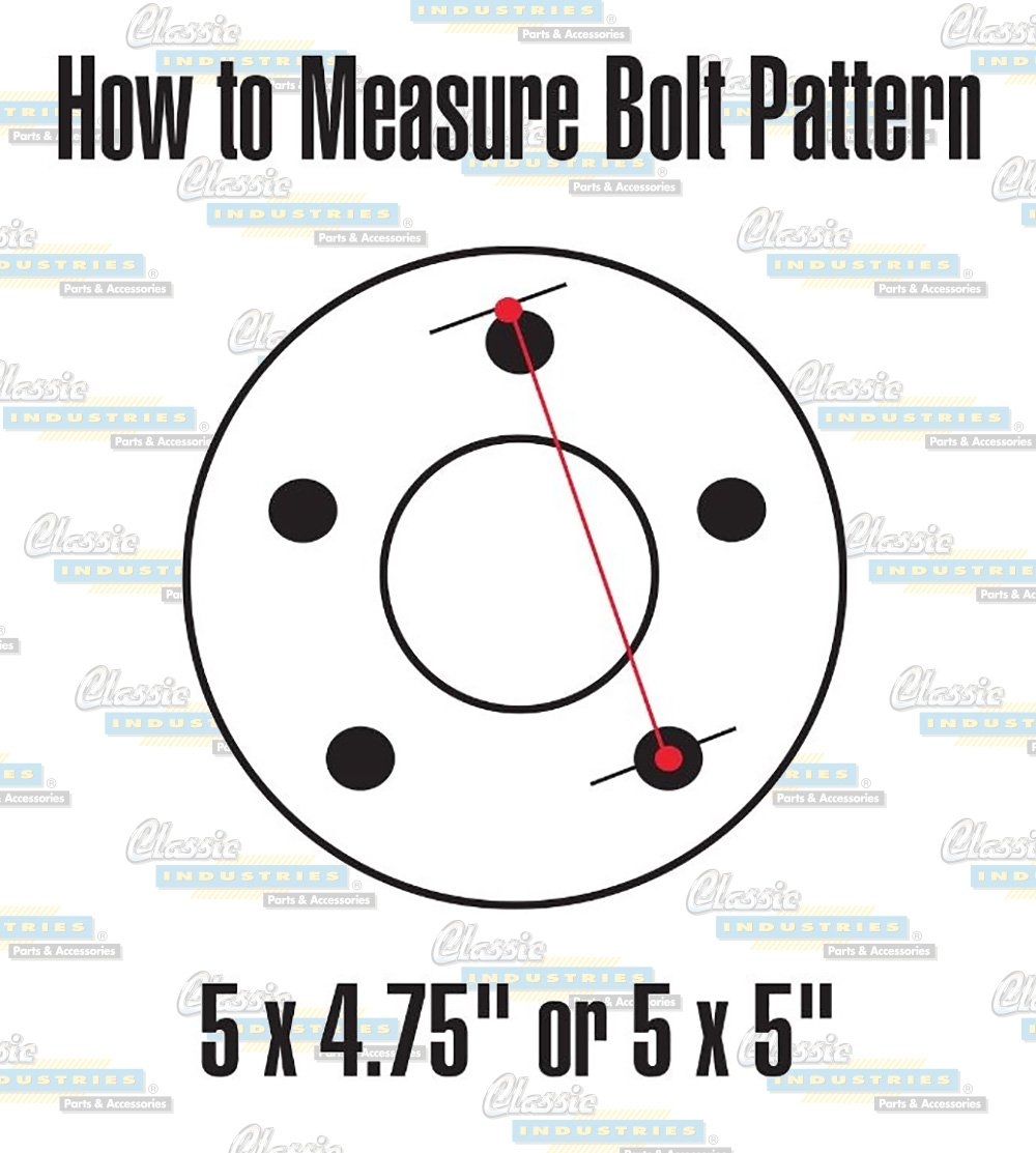 5 lug bolt pattern chart 5 lug bolt pattern chart
