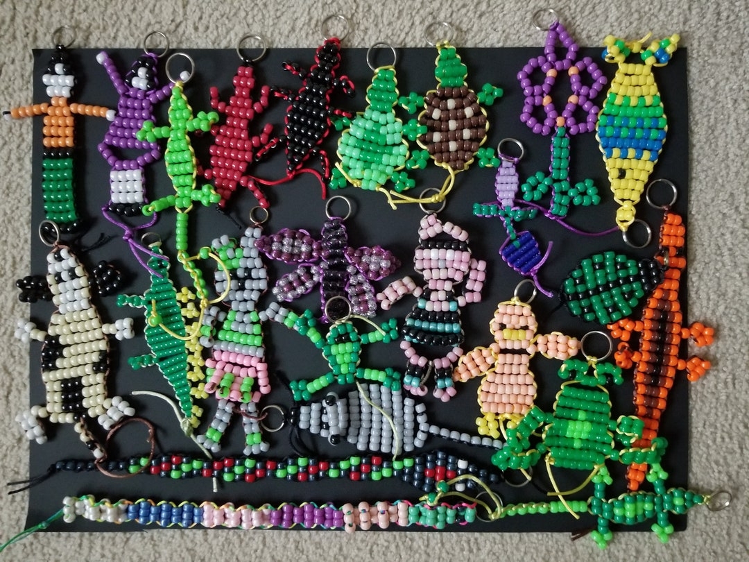 Cute And Creative Animal Pony Bead Keychains Etsy Cute And Creative Animal Pony Bead Keychains Etsy