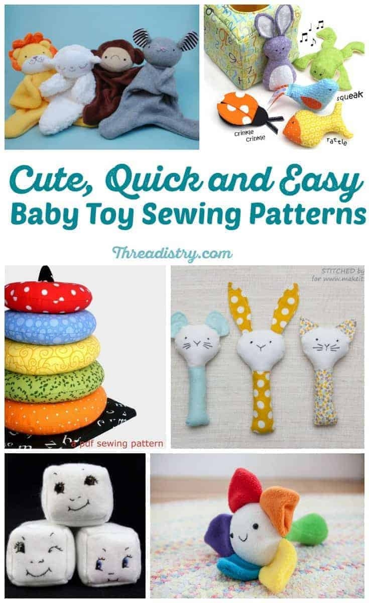 Cute And Quick Easy Baby Toy Sewing Patterns Cute And Quick Easy Baby Toy Sewing Patterns