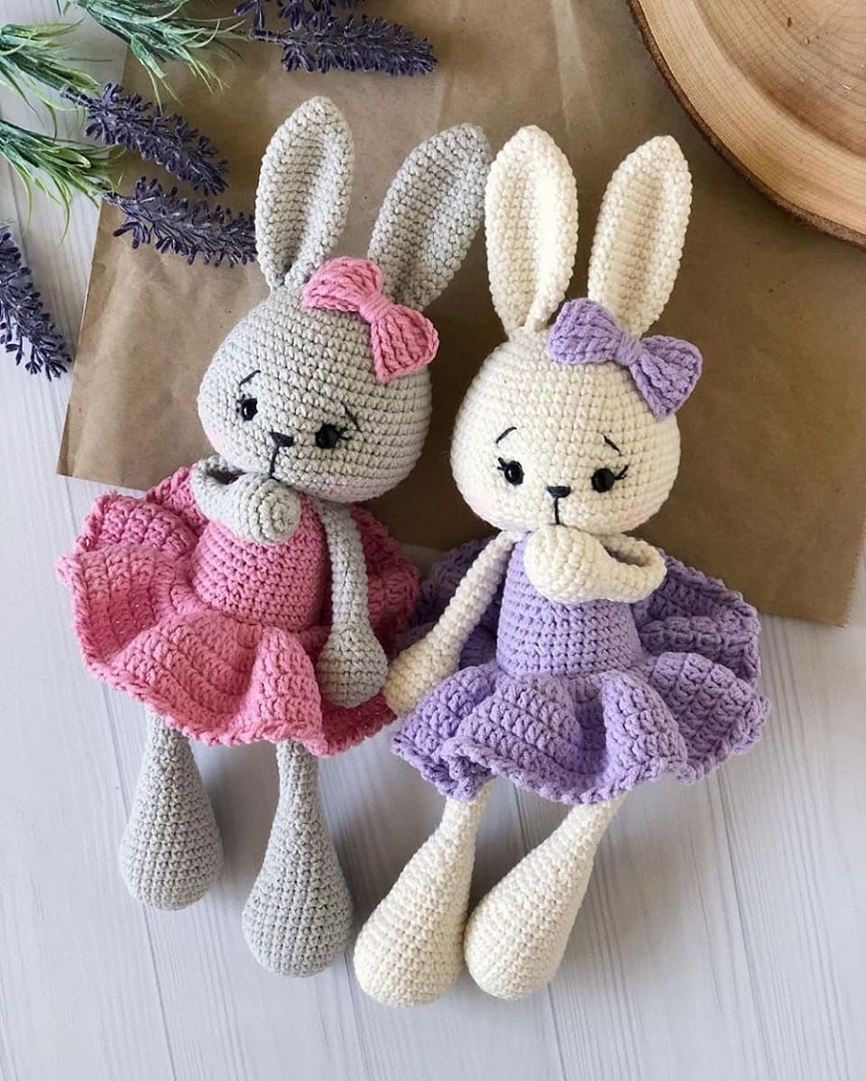Cute Bunny Amigurumi In Dress Crochet Free Pattern Always Free Amigurumi Cute Bunny Amigurumi In Dress Crochet Free Pattern Always Free Amigurumi