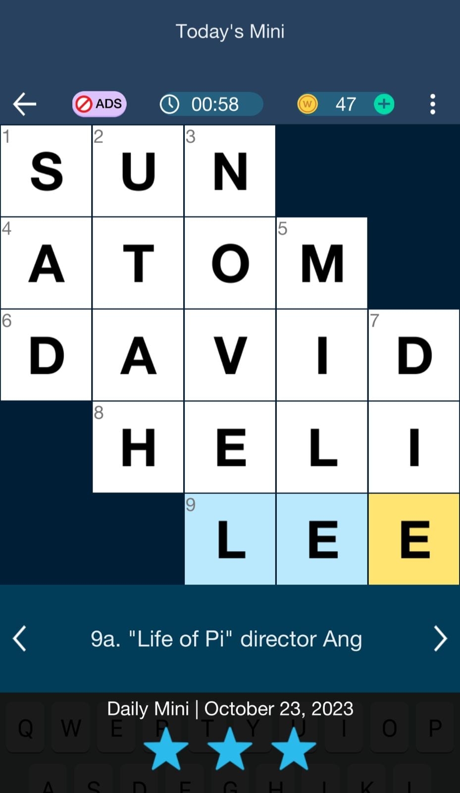 Daily Themed Crossword Mini October 23 2023 Answers Daily Themed Crossword Mini October 23 2023 Answers