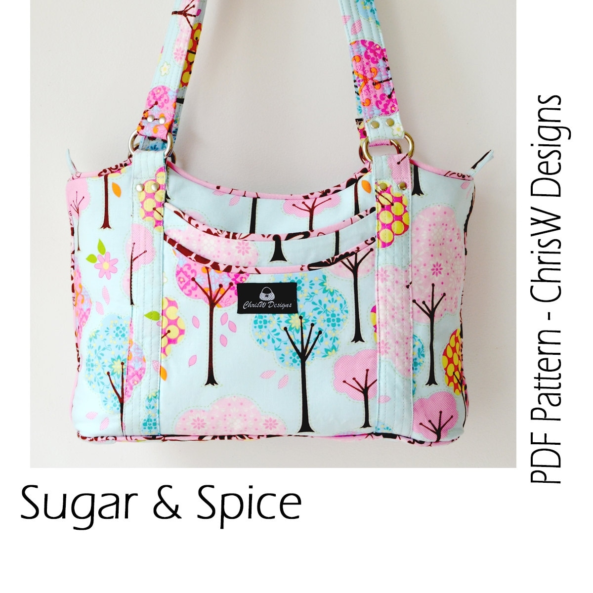 Designer Handbag Pattern PDF For Sewing Your Own Purse Sugar And Spice By Chrisw Designs Free Video On Youtube Etsy Designer Handbag Pattern PDF For Sewing Your Own Purse Sugar And Spice By Chrisw Designs Free Video On Youtube Etsy