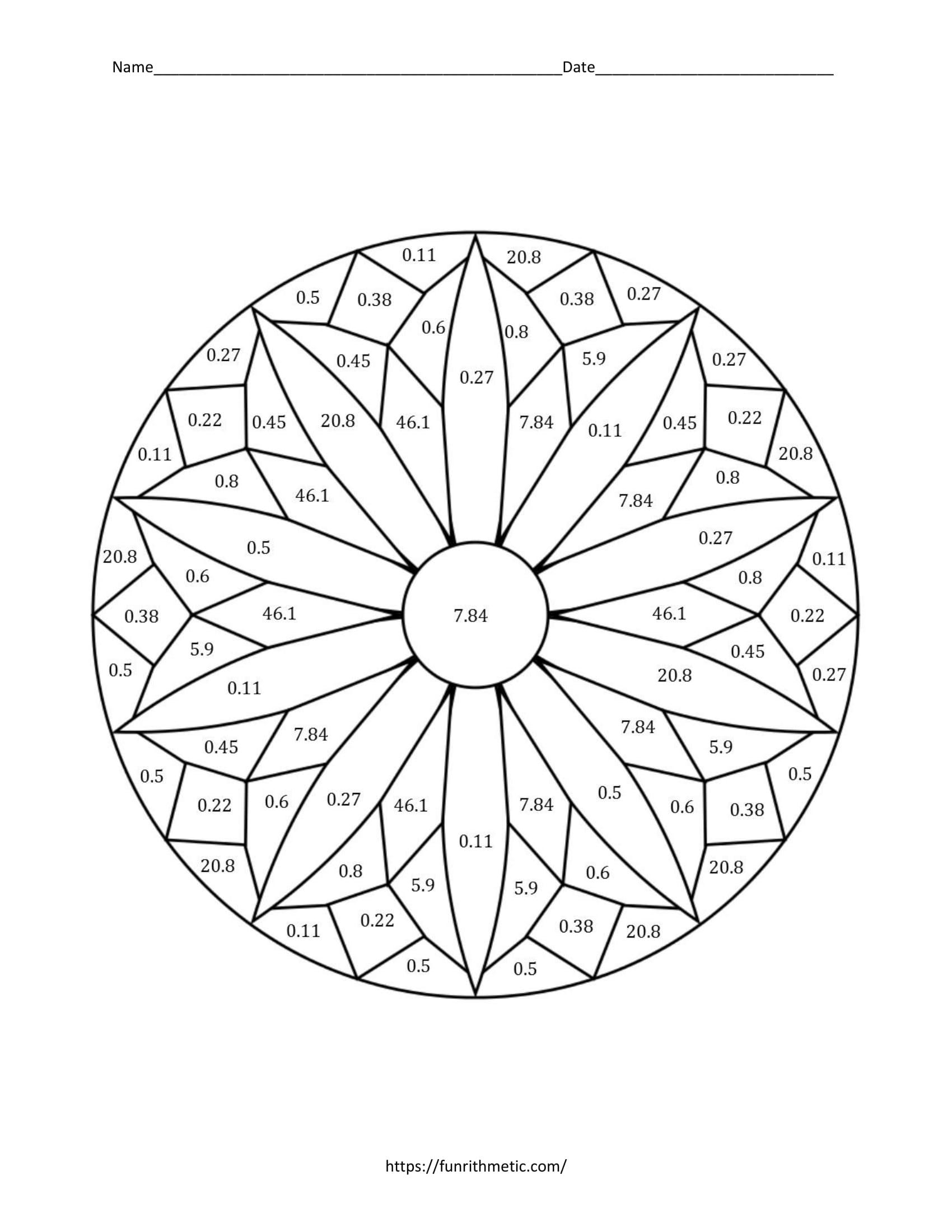 dividing with decimals worksheet dividing with decimals worksheet