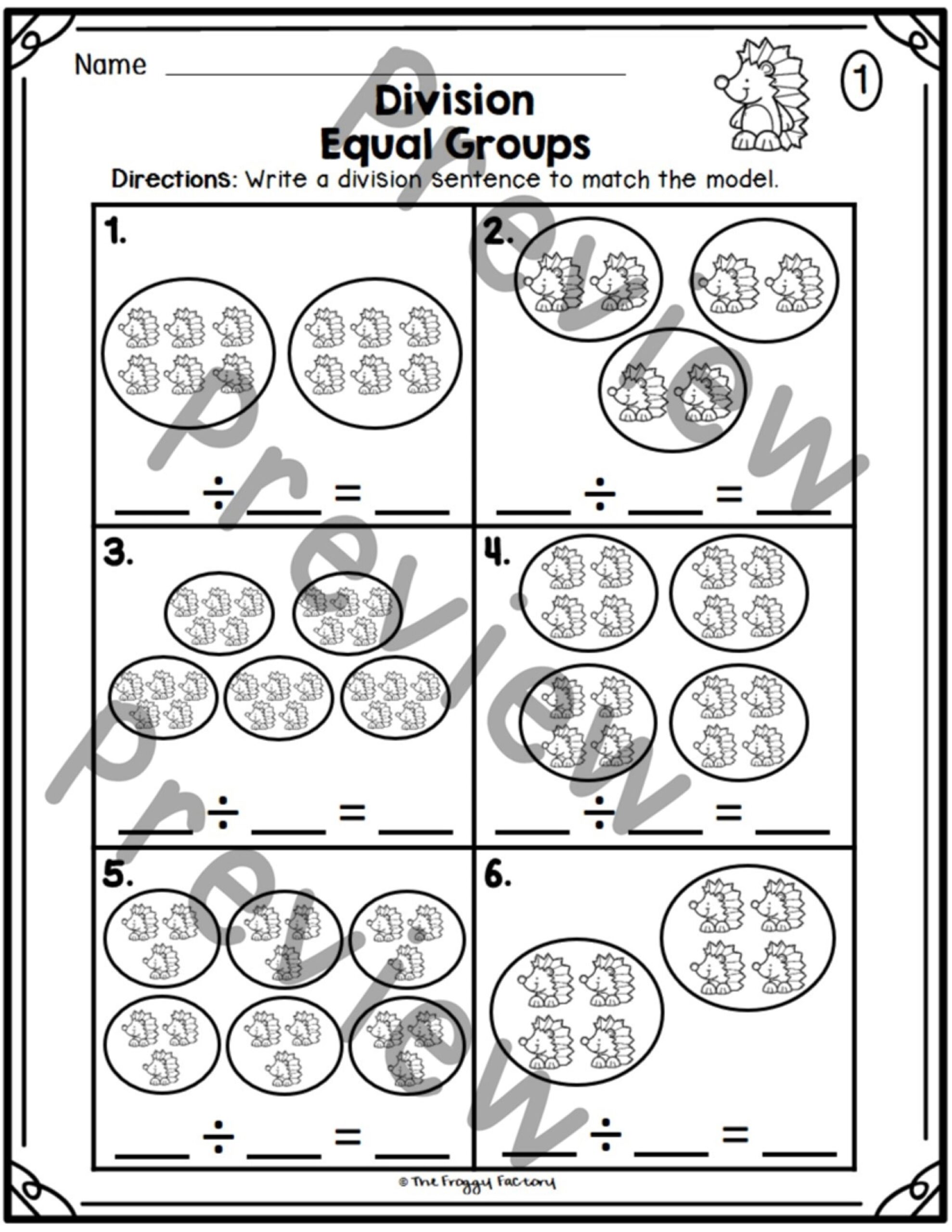 Division Equal Groups Division Worksheets Division Practice Classful Division Equal Groups Division Worksheets Division Practice Classful
