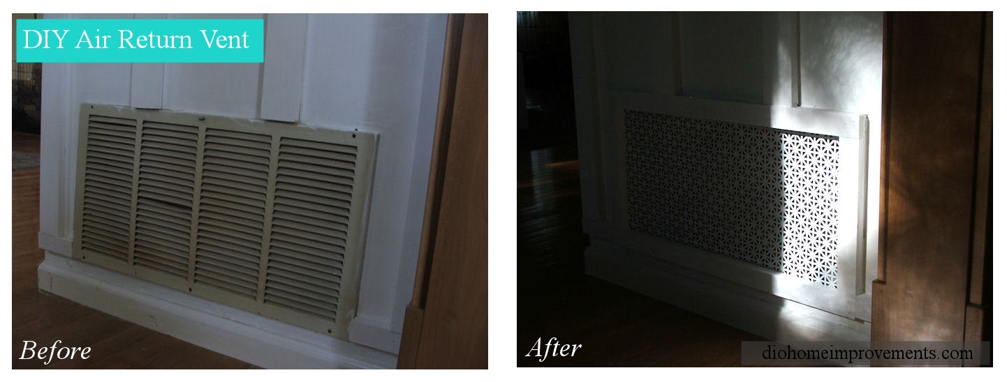 DIY Air Return Vent DIO Home Improvements DIY Air Return Vent DIO Home Improvements