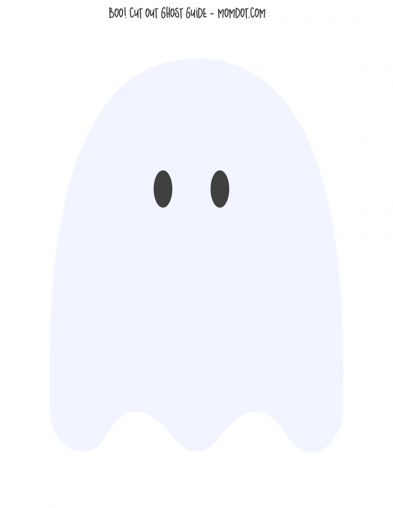 DIY Cotton Ball Ghosts FREE Ghost Template Download MomDot DIY Cotton Ball Ghosts FREE Ghost Template Download MomDot