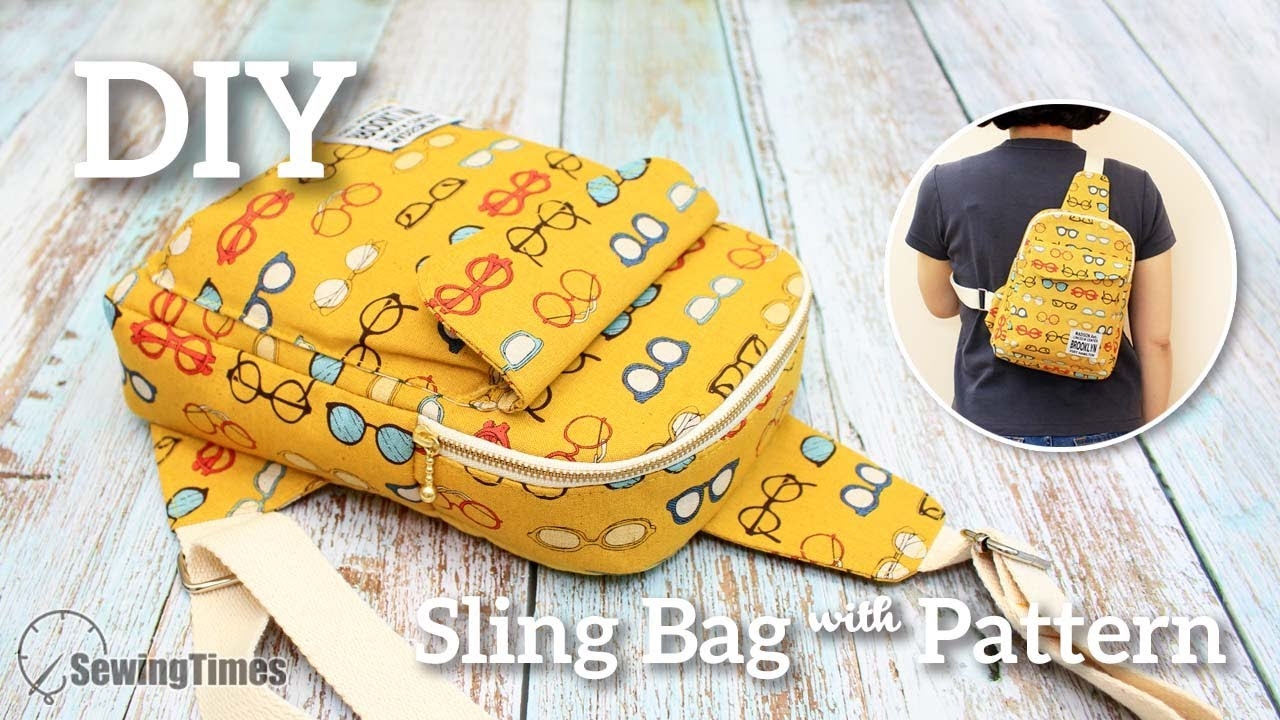 DIY Crossbody Sling Bag Free Pattern How To Make A Fanny Pack Tutorial sewingtimes YouTube DIY Crossbody Sling Bag Free Pattern How To Make A Fanny Pack Tutorial sewingtimes YouTube