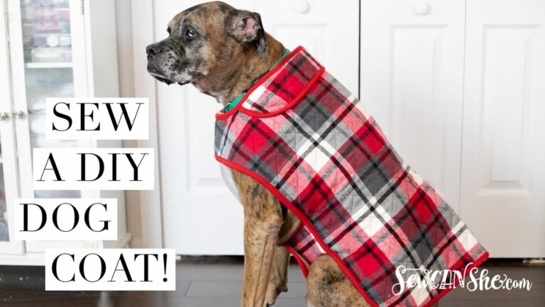 DIY Fur Baby Coat How To Sew A Dog Coat