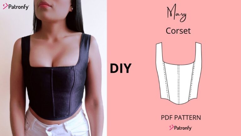 DIY Mary Corset How To Make A Corset Sew Pattern Available YouTube