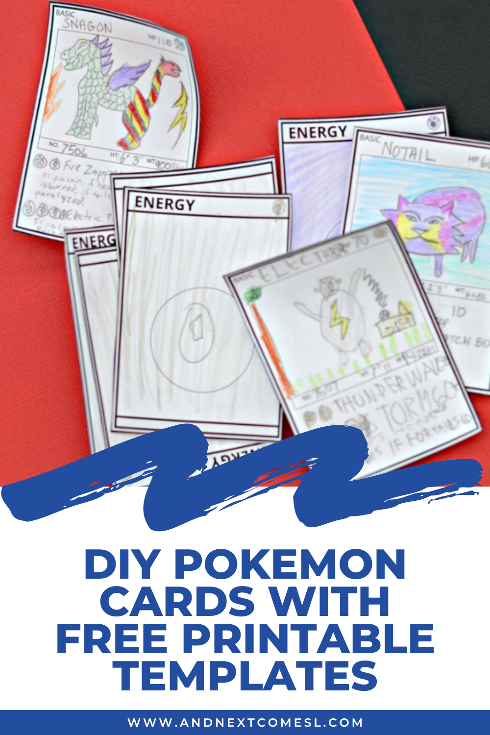 DIY Pokemon Card Templates Free Printable And Next Comes L Hyperlexia Resources DIY Pokemon Card Templates Free Printable And Next Comes L Hyperlexia Resources