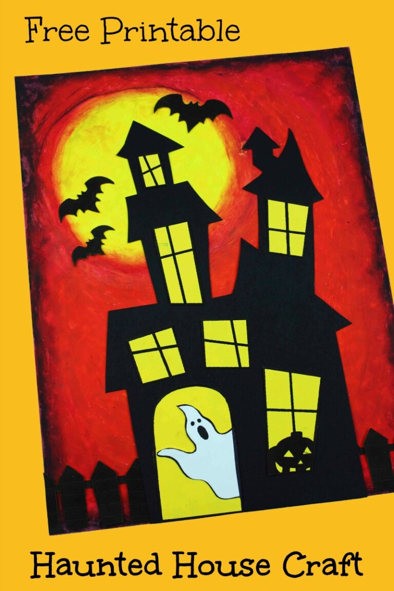 DIY Printable Haunted House Craft Mama Likes This