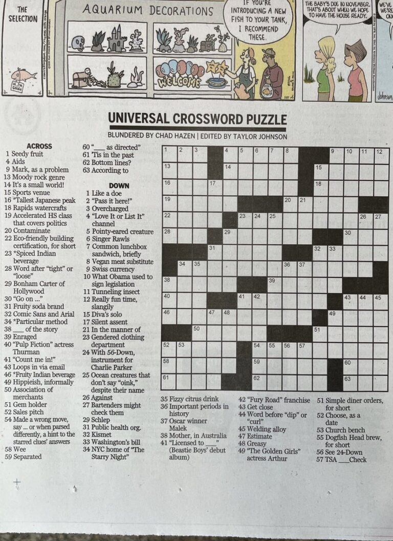 Dogfish Head Brewery On X Another Day Another Crossword Puzzle Check It Out Today In Papers Like The BostonGlobe And PhillyInquirer Https t co cH4Pae1aw2 X