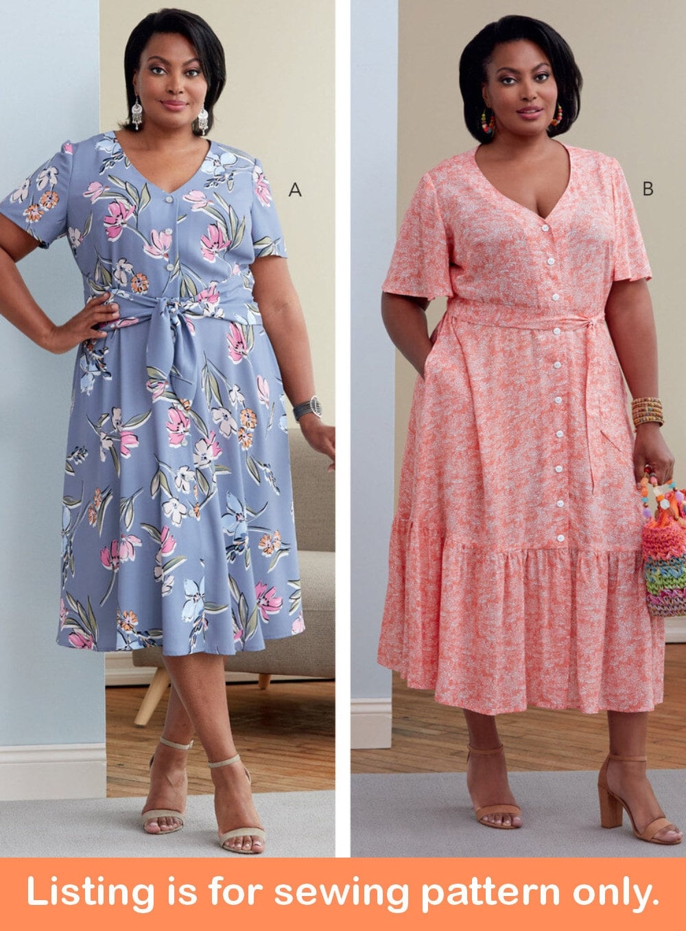 DRESS SEWING PATTERN Make Womens Clothes Clothing Short Sleeves Size 1X 4X Plus Size Easy Simple Woman Spring Summer Outfit 6763 Etsy DRESS SEWING PATTERN Make Womens Clothes Clothing Short Sleeves Size 1X 4X Plus Size Easy Simple Woman Spring Summer Outfit 6763 Etsy