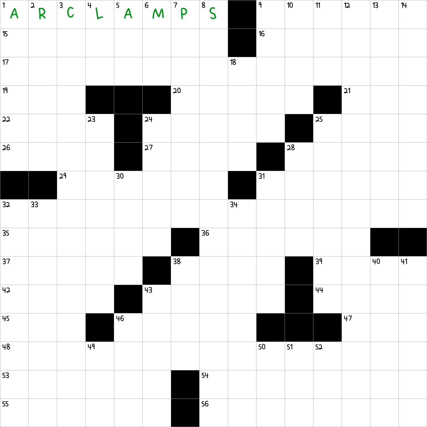 Early Electric Lights NYT Crossword Clue November 2 2024
