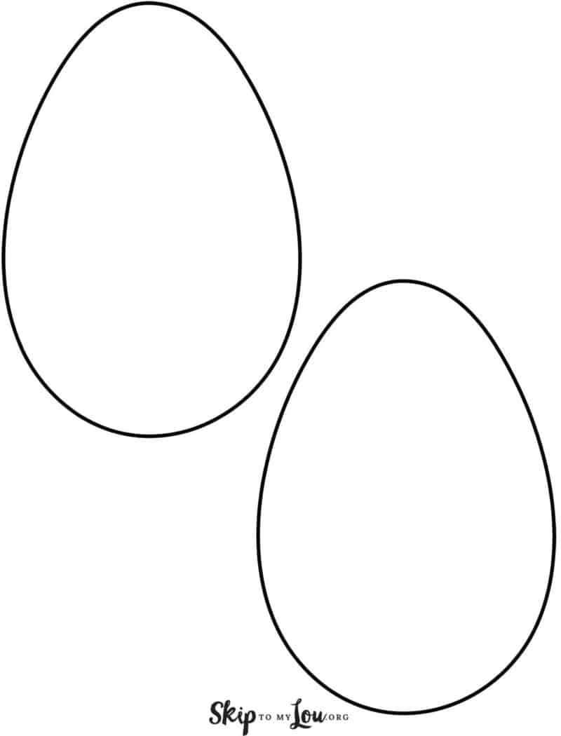 Easter Egg Templates With Pictures For FUN Easter Crafts Skip To My Lou Easter Egg Templates With Pictures For FUN Easter Crafts Skip To My Lou