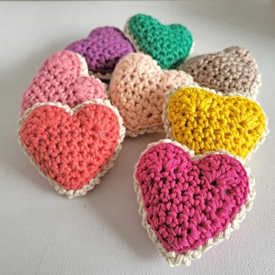 crochet heart pattern free crochet heart pattern free