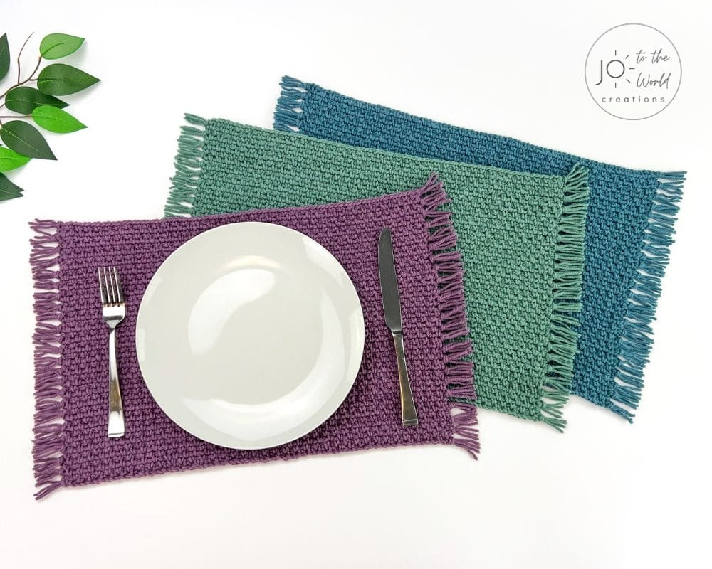 free crochet placemat patterns free crochet placemat patterns