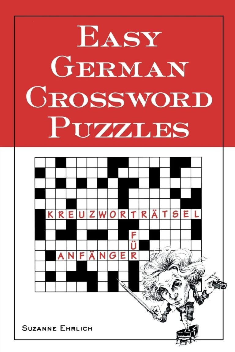 Easy German Crossword Puzzles Ehrlich Suzanne Amazon be Books