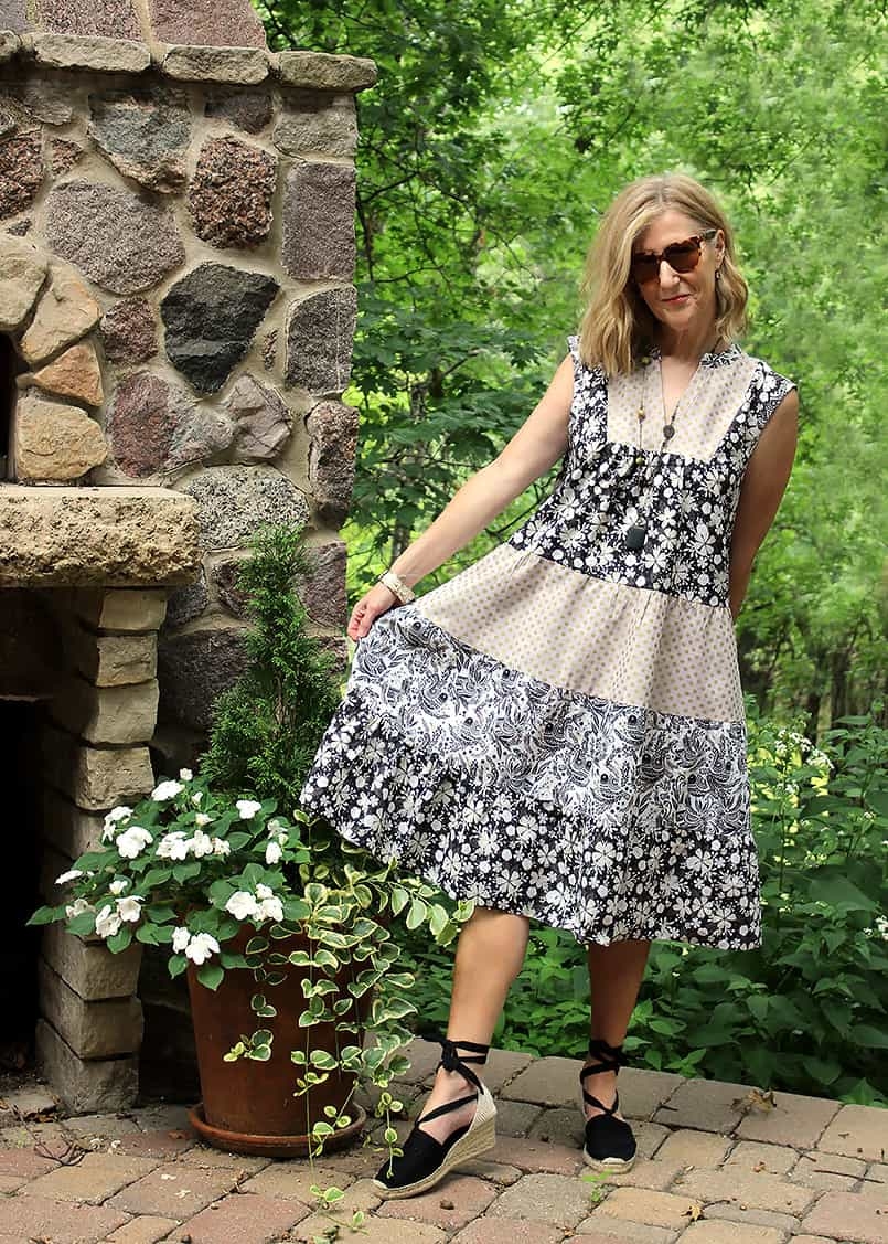 Easy Tiered Summer Dress Patterns Beginner Sewing Bloom