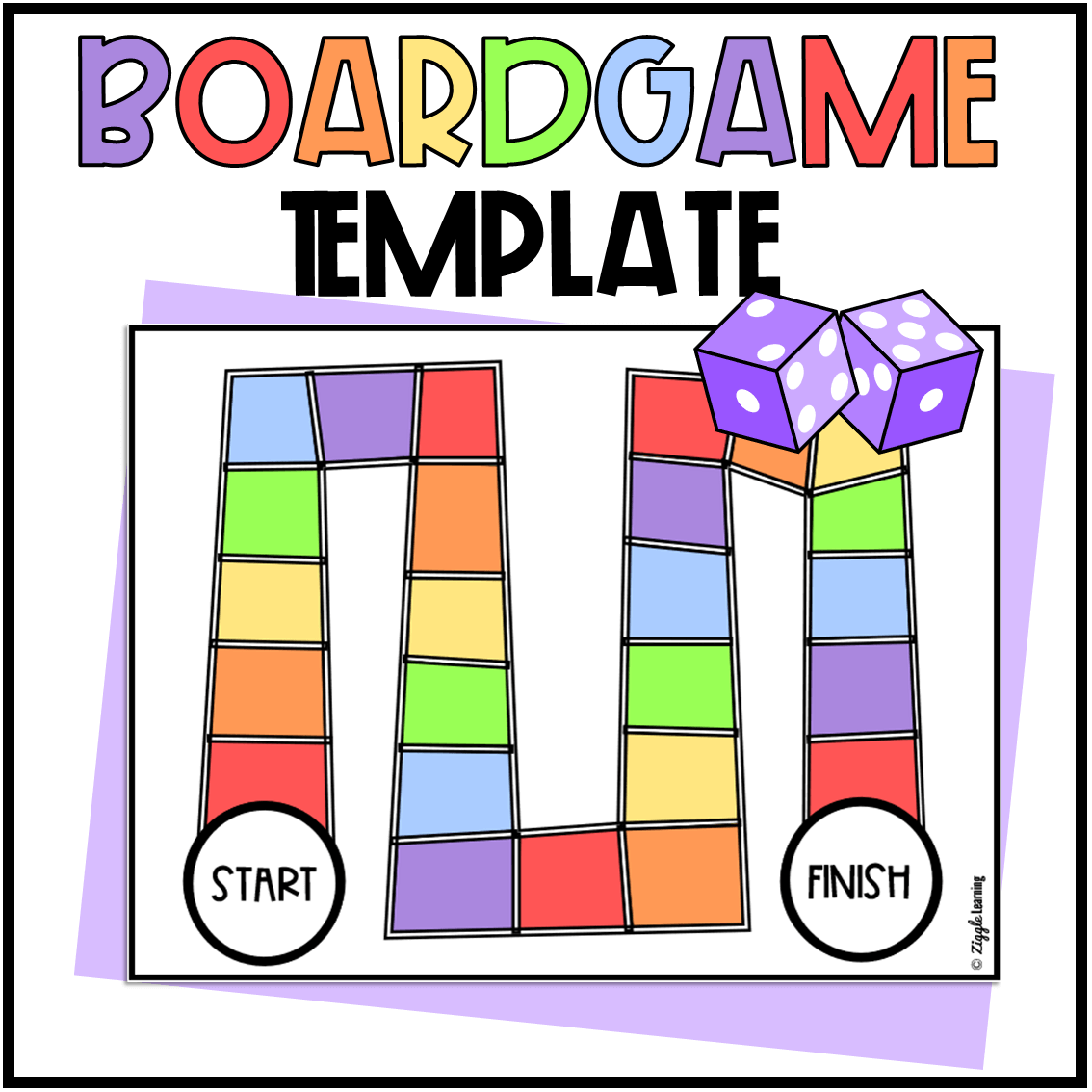 printable board game template printable board game template