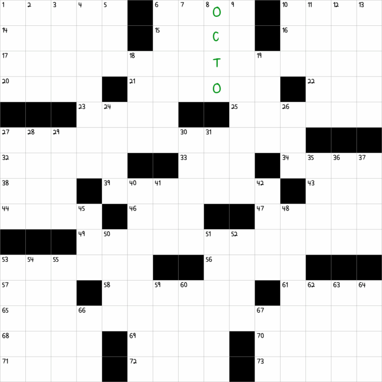Eight Prefix NYT Crossword Clue September 2 2024