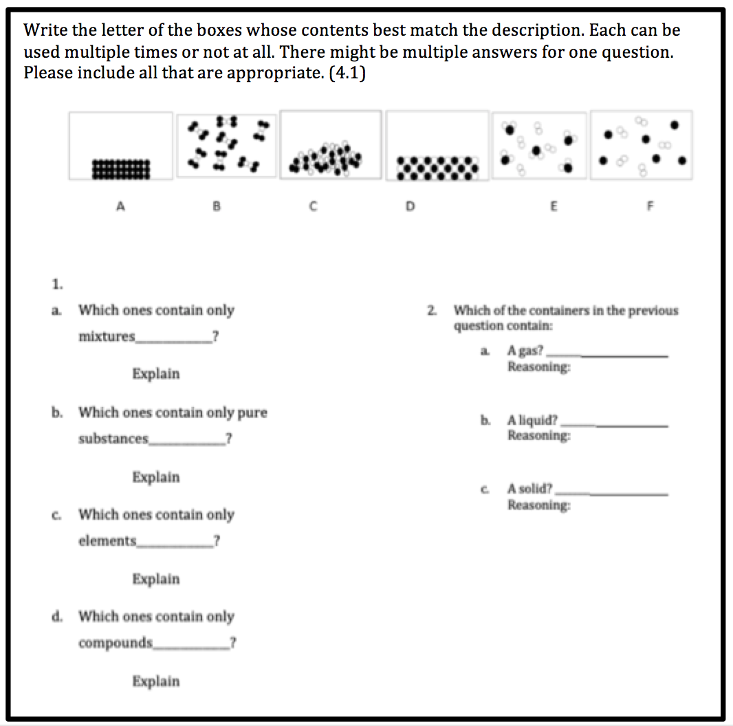 elements compounds and mixtures worksheet elements compounds and mixtures worksheet