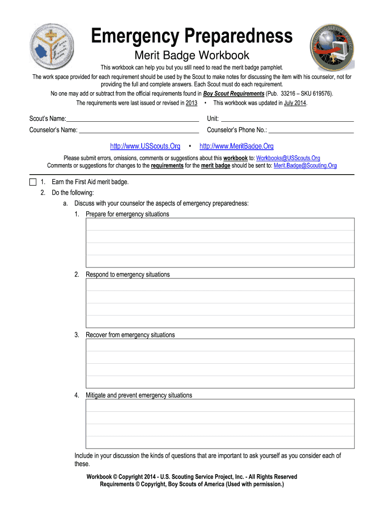 Emergency Preparedness Merit Badge Worksheet Fill Out Sign Worksheets Library Emergency Preparedness Merit Badge Worksheet Fill Out Sign Worksheets Library