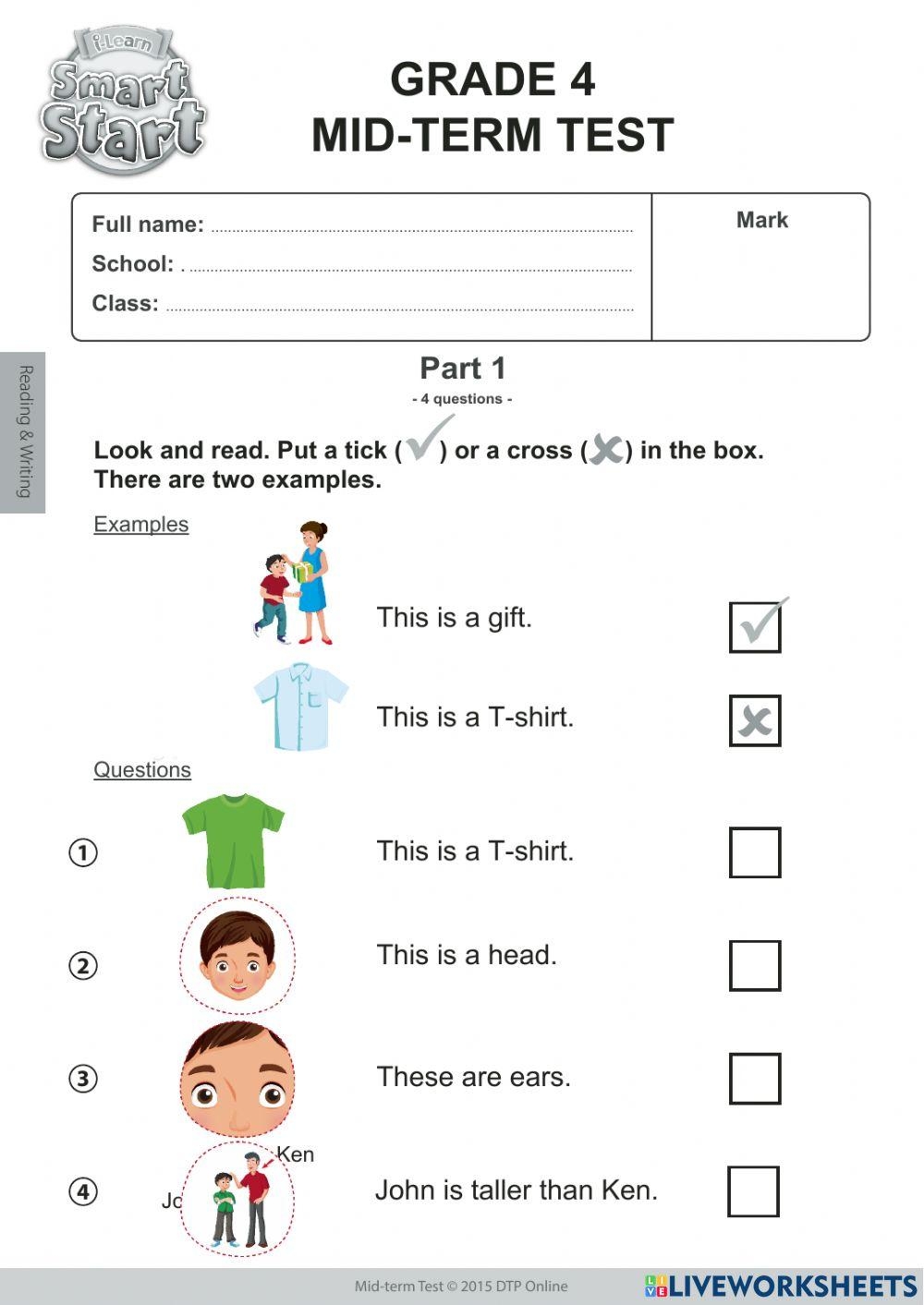 4th grade english worksheets 4th grade english worksheets
