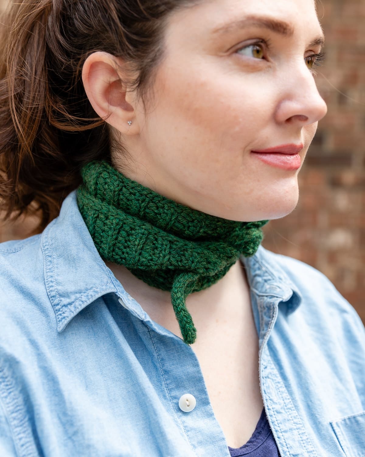 Evergreen Mini Scarf Free Crochet Pattern Sarah Maker Evergreen Mini Scarf Free Crochet Pattern Sarah Maker