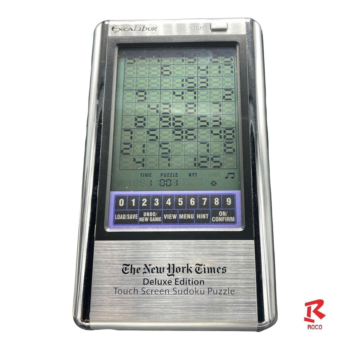 Excalibur The New York Times Touch Screen Crossword Puzzle Handheld Game EBay Excalibur The New York Times Touch Screen Crossword Puzzle Handheld Game EBay