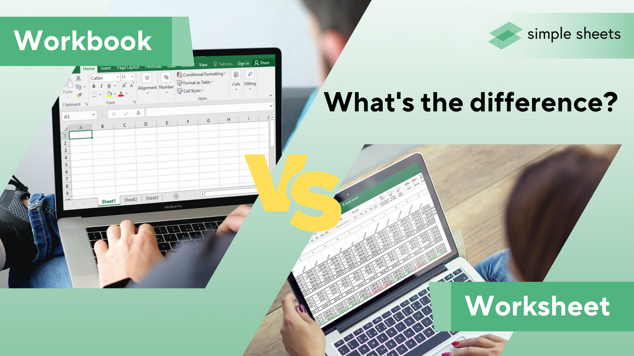Excel Workbook Vs Worksheet What s The Difference Excel Workbook Vs Worksheet What s The Difference