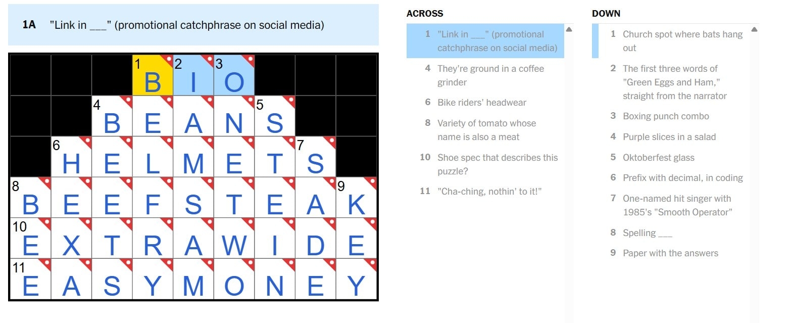 mini crossword puzzle answers mini crossword puzzle answers
