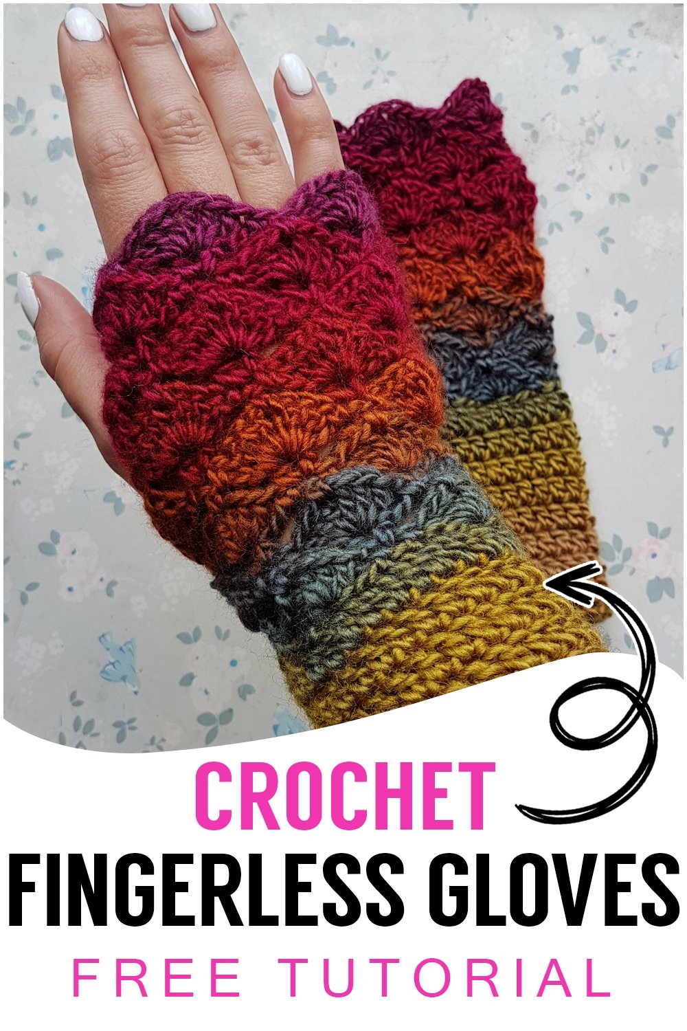 free crochet fingerless gloves pattern free crochet fingerless gloves pattern