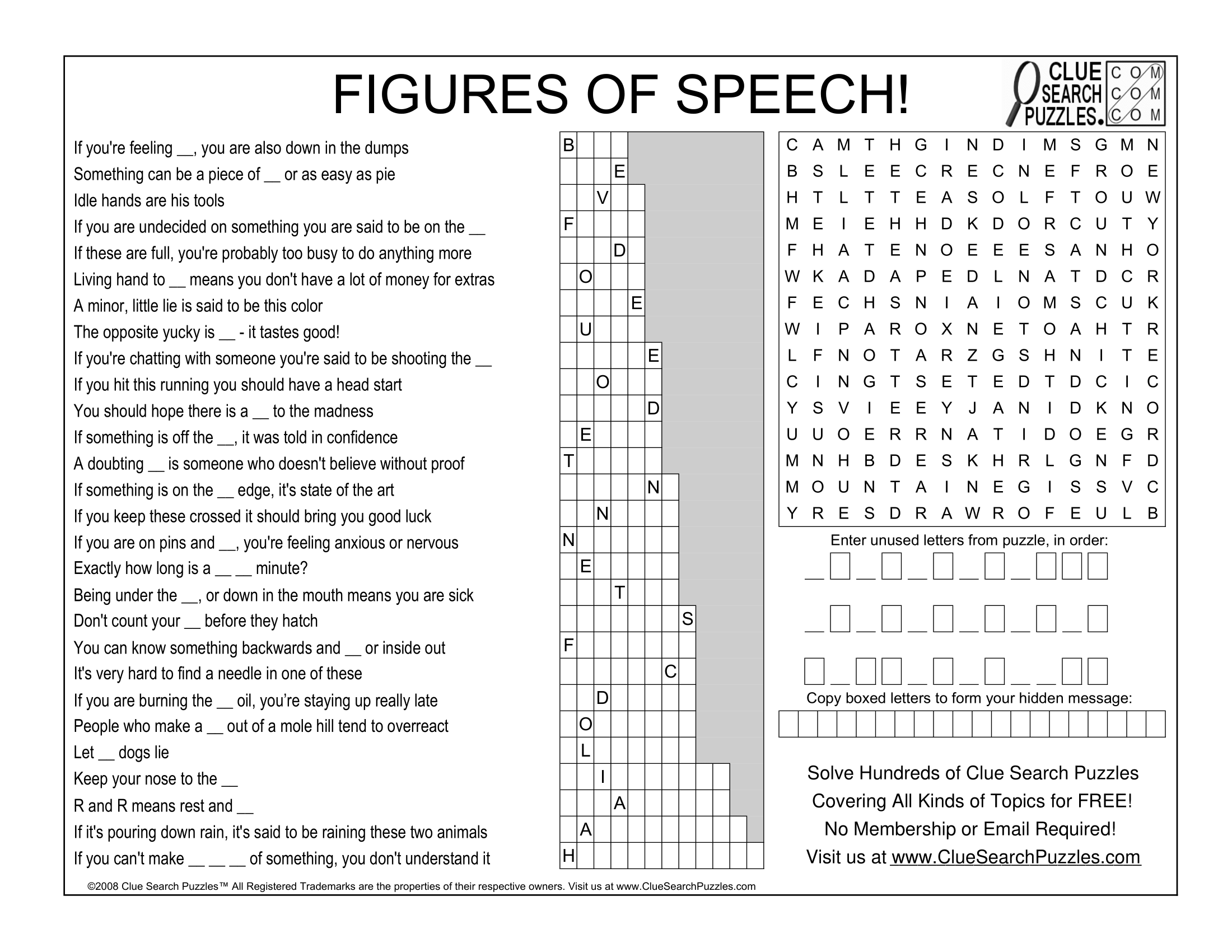 figure of speech crossword clue figure of speech crossword clue