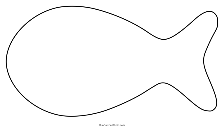 Fish Patterns And Marine Templates Printable Stencils Free Printables Monograms Design Tools Patterns DIY Projects