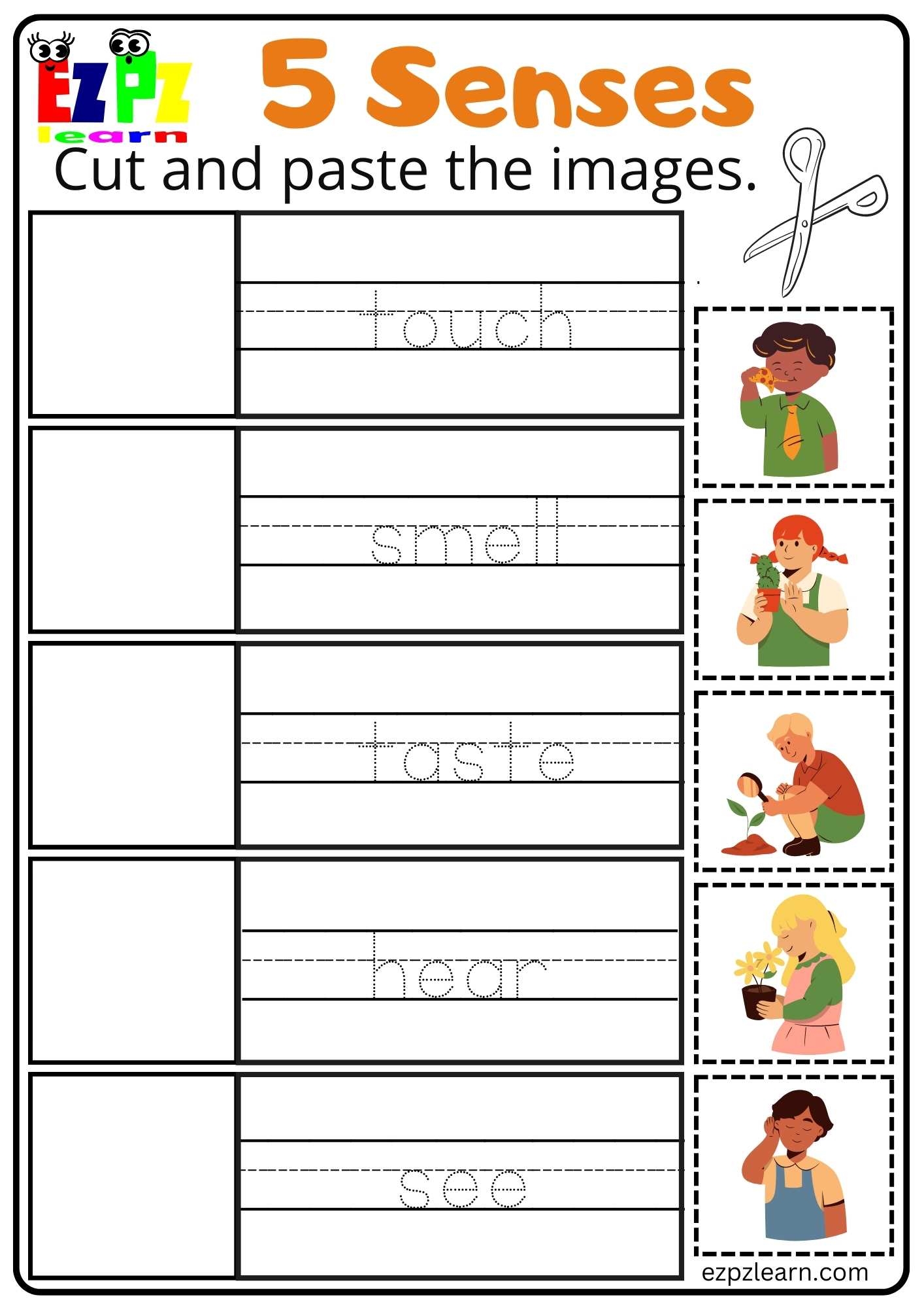 cut and paste worksheets cut and paste worksheets