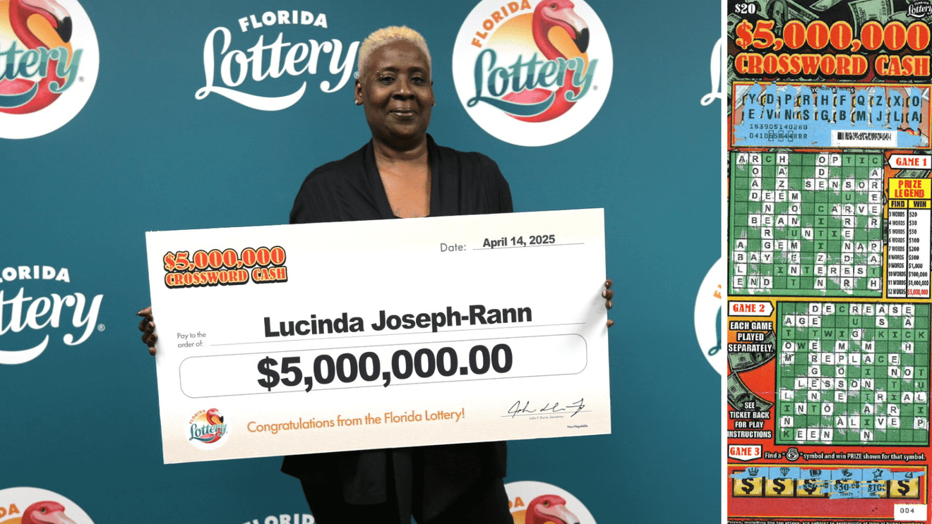 Florida Woman Scratches Her Way To 5 Million With A 20 Ticket